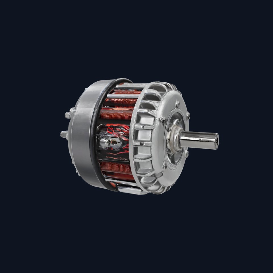 Electric Motor Rotor Model Pack